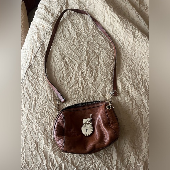 Juicy Couture Handbags - Juicy Coutoure brown leather crossbody
